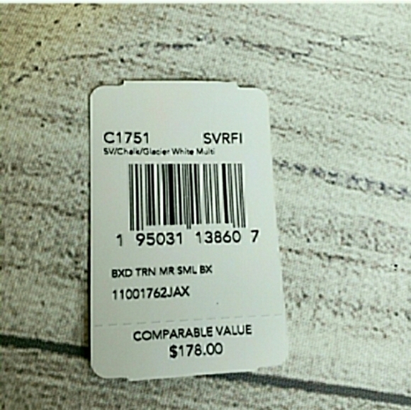 NWT Coach Cosmetic Bag + Mirror Train Boxy Christmas Holiday Train - Picture 10 of 12